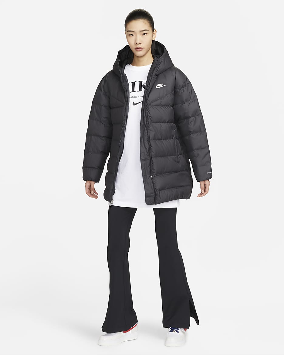 Nike women's down parka online